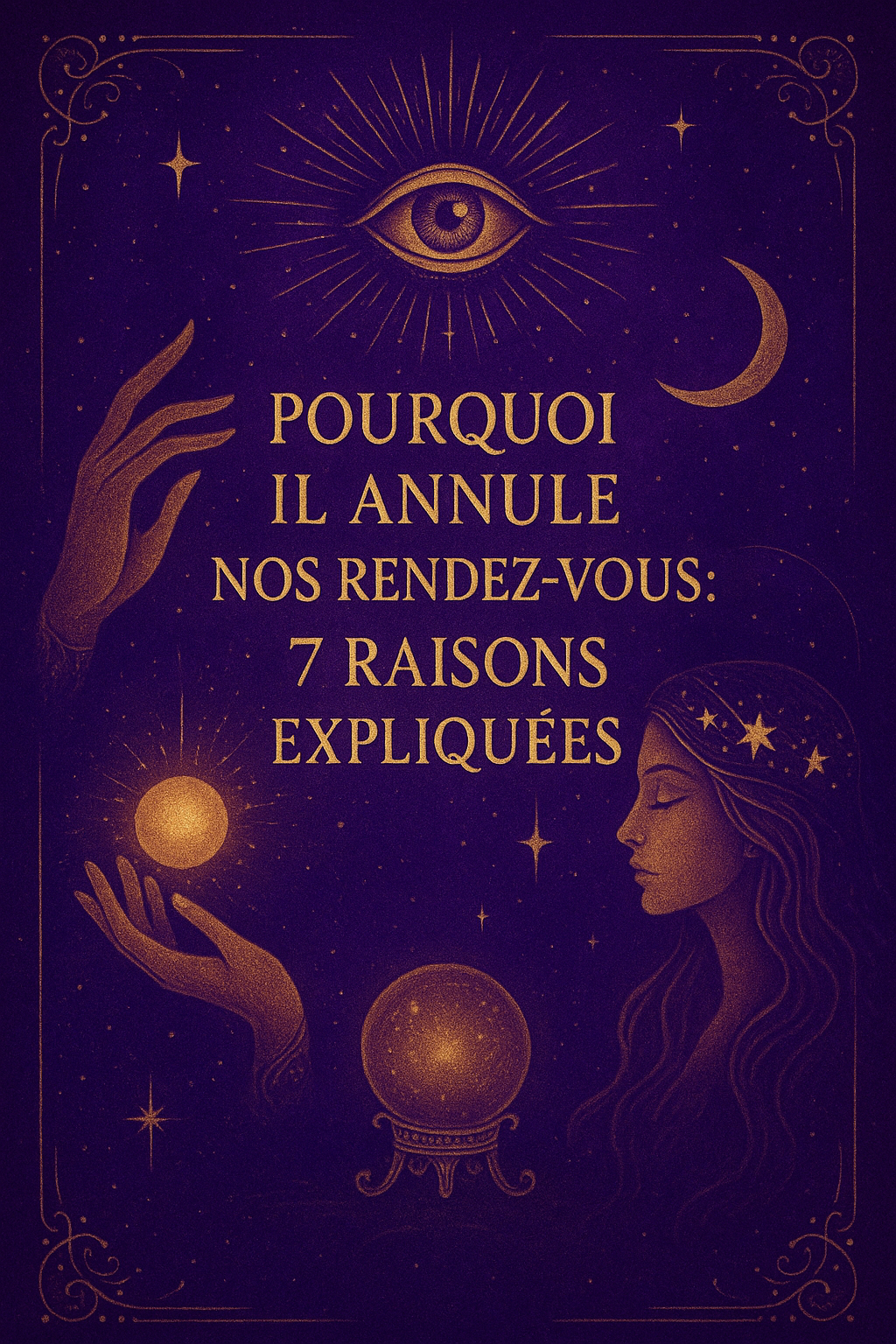 Pourquoi il annule nos rendez-vous