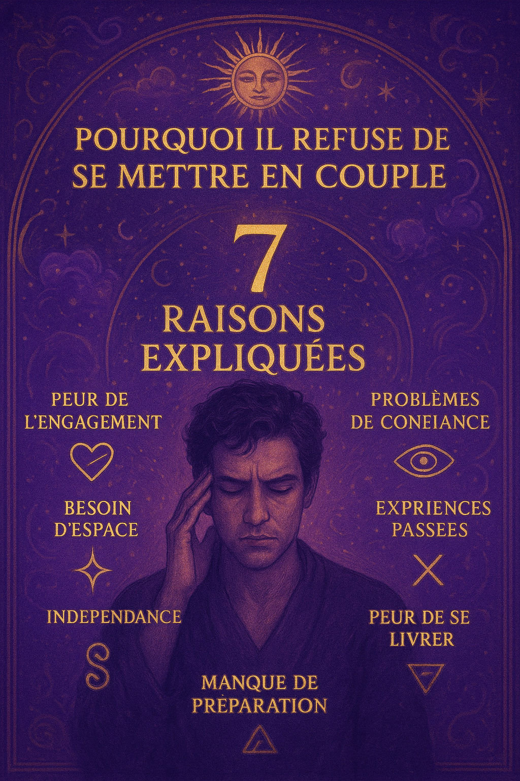 Pourquoi il refuse de se mettre en couple