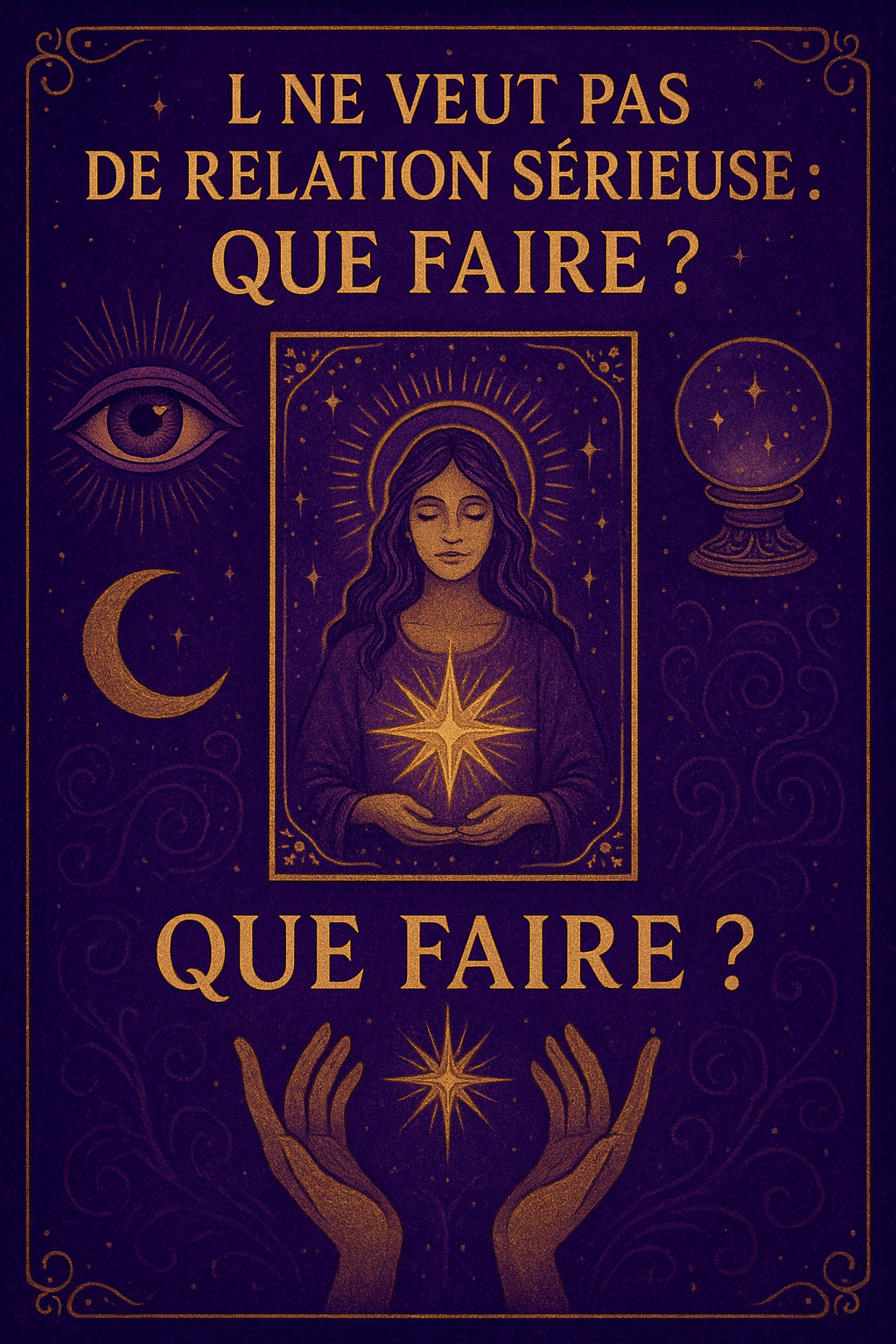 Il ne veut pas de relation sérieuse : que faire