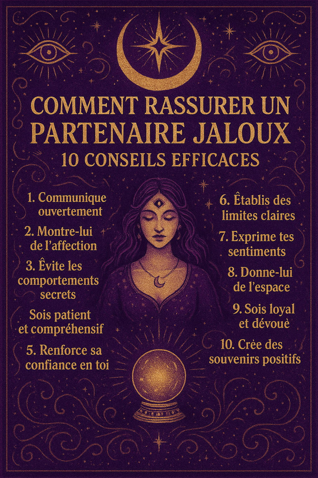 Comment rassurer un partenaire jaloux