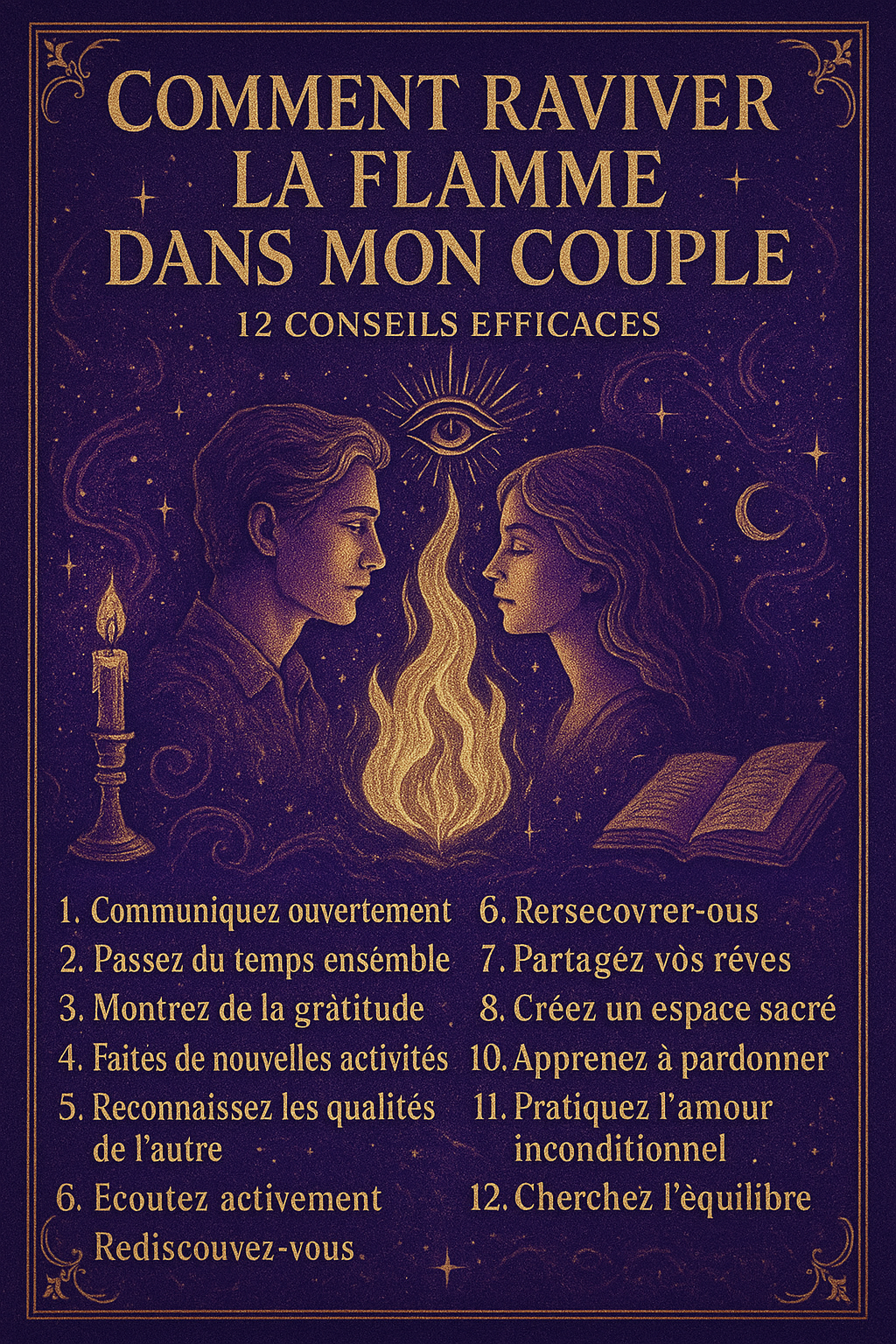 Comment raviver la flamme dans mon couple