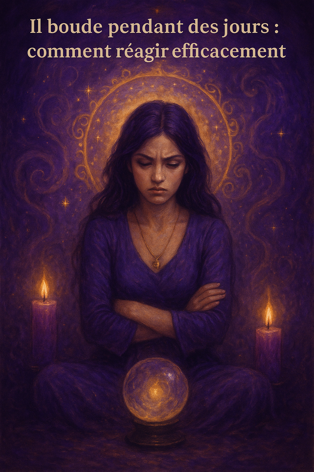 Il boude pendant des jours : comment réagir