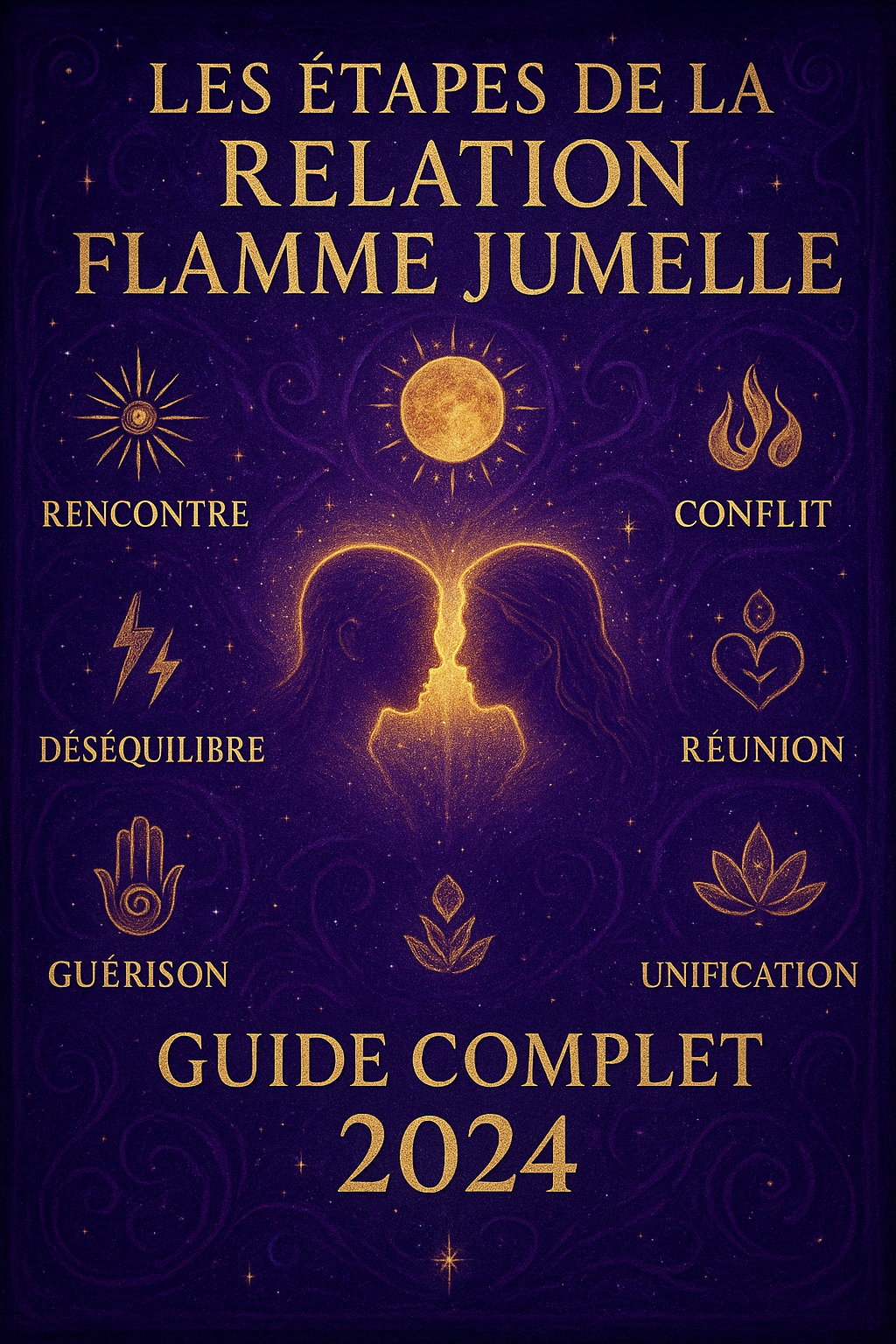 Les étapes de la relation flamme jumelle