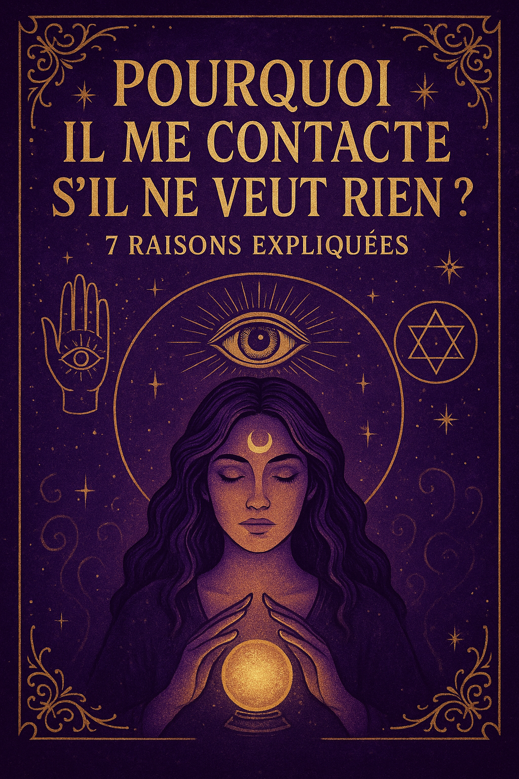 Pourquoi il me contacte s