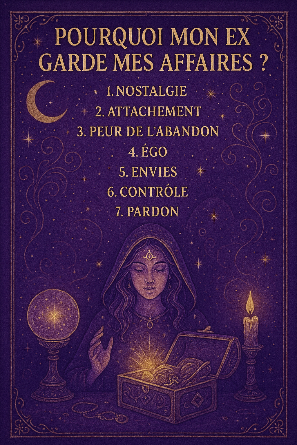 Pourquoi mon ex garde mes affaires