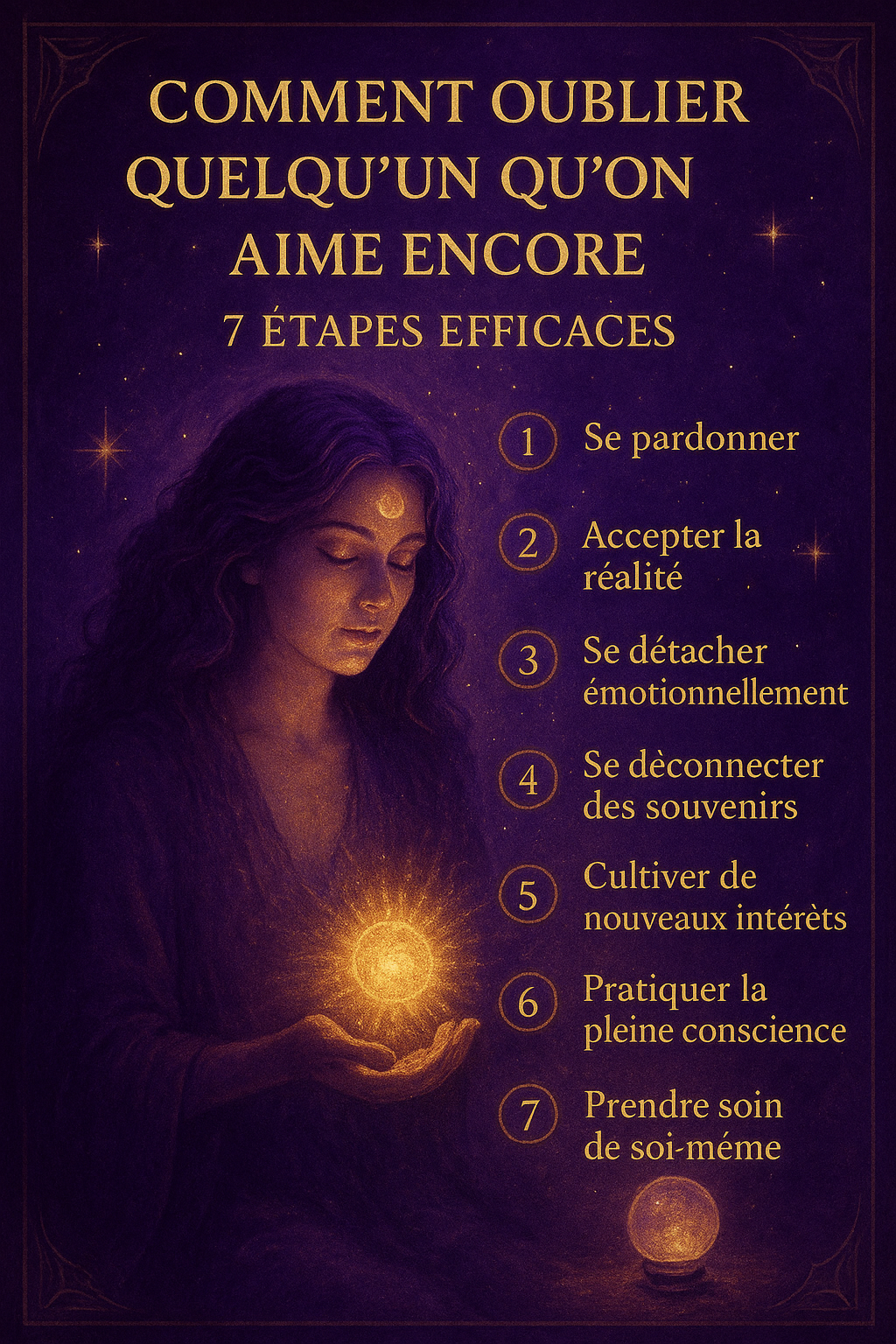 Comment oublier quelqu