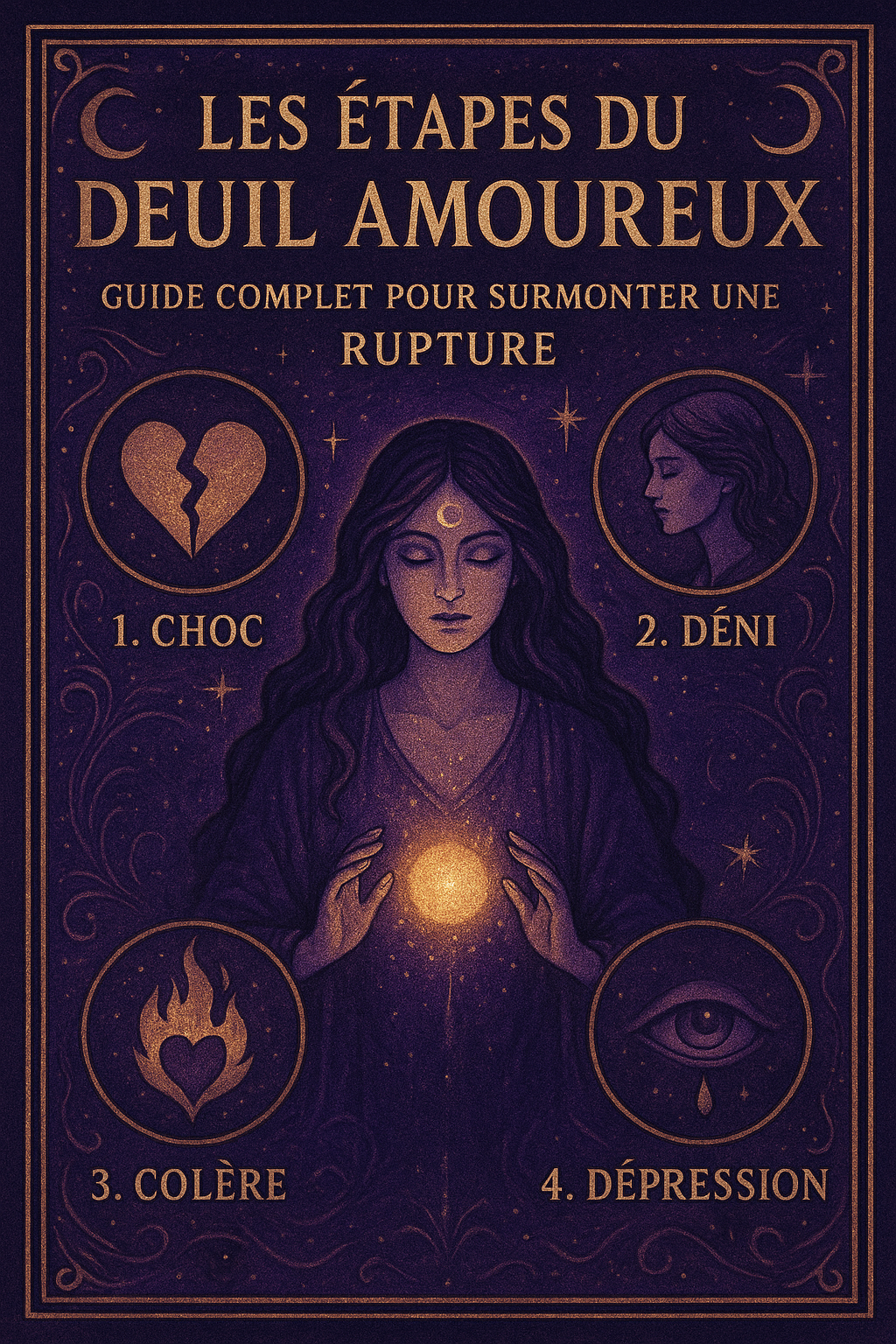 Les étapes du deuil amoureux